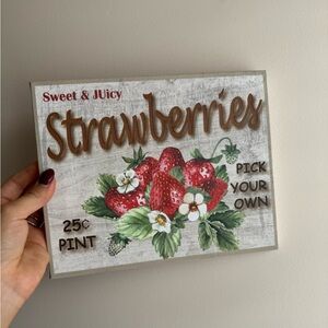 Strawberry Farm Sign